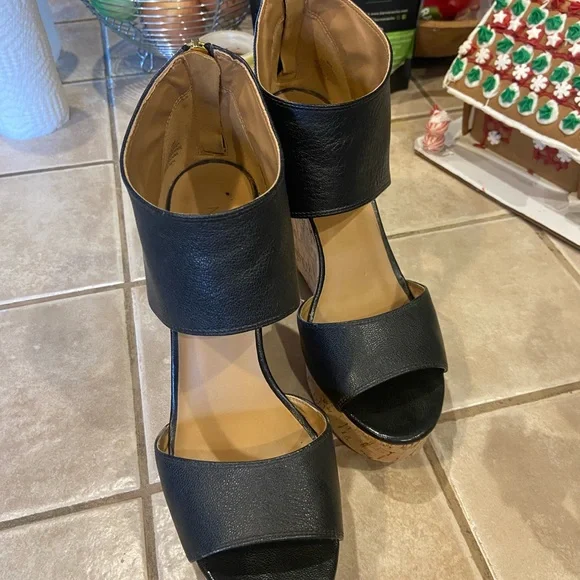 shoes tommy hilfiger brown wedges